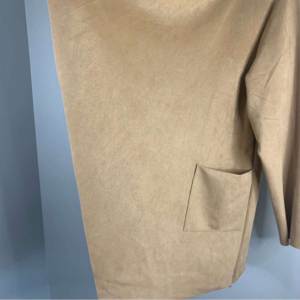 1X Philosophy Faux Suede Women's Sweater/Blazer - Picture 5 of 10